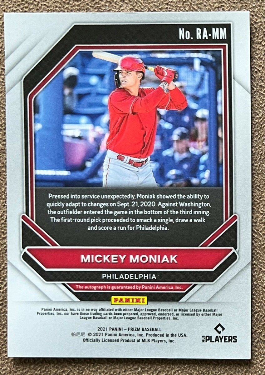 シングルカード 2021 Panini Spectra Mickey Moniak Auto s-l400.jpg