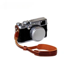 Retro Oiled PU Leather Camera Wrist Strap Universal Fit for Mirrorless Camera