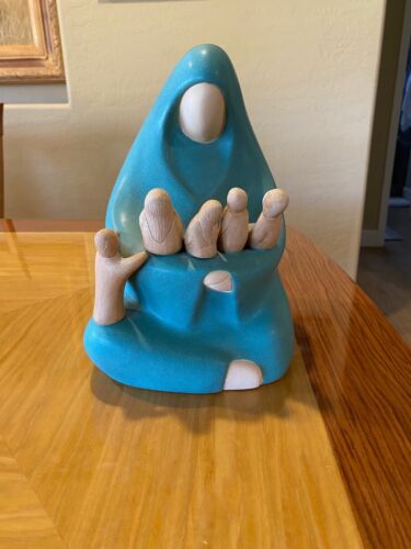 Rare Jack Black Navajo Pottery Figurine "Room for One More" 11"