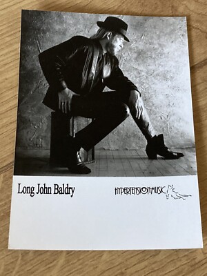 Long John Baldry singer - rare original press photograph.