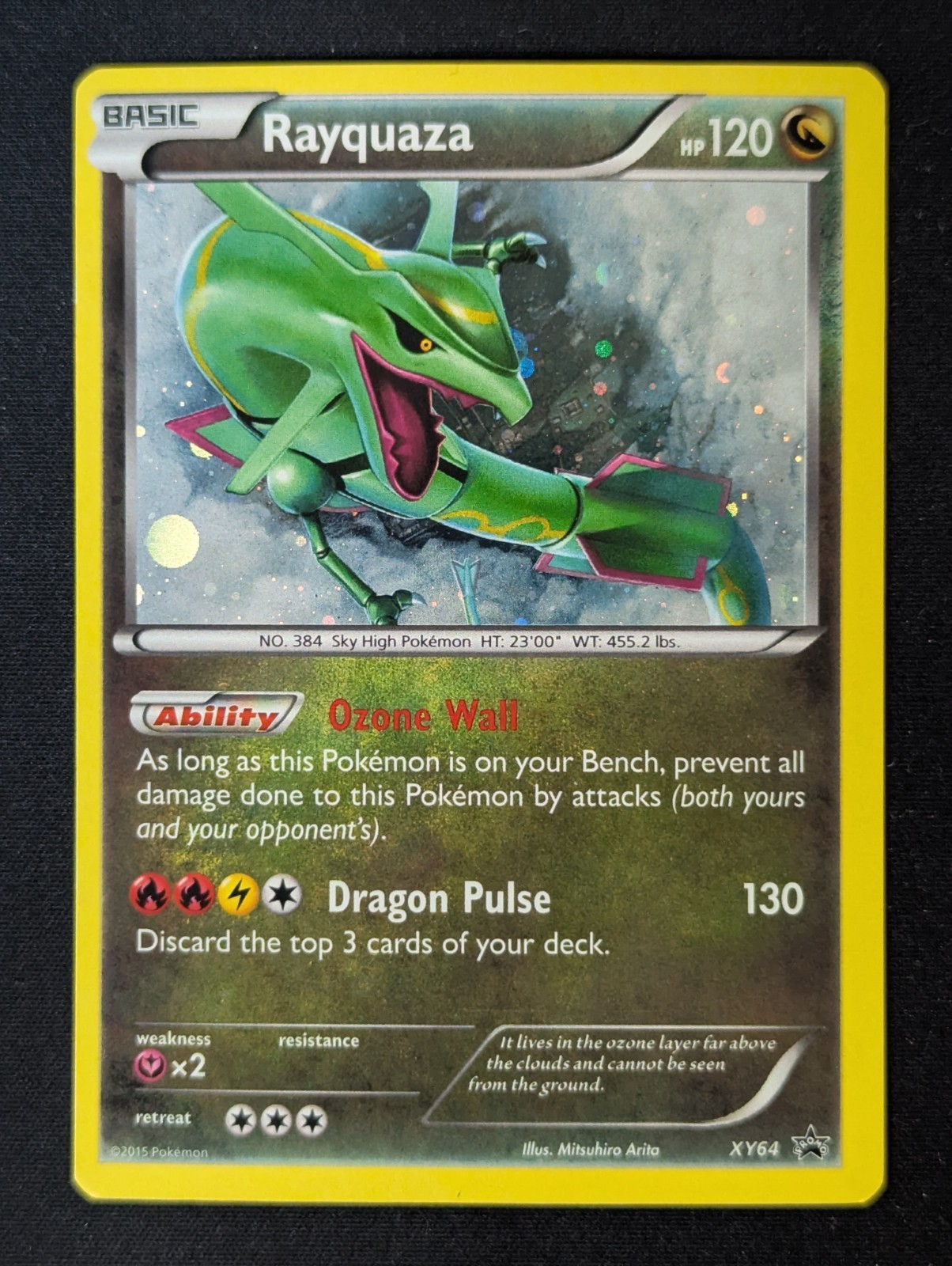 Rayquaza (XYPR 64) XY64 Pokemon English Near Mint
