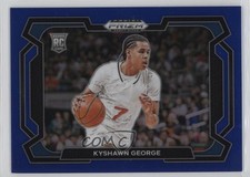2024-25 Panini Prizm Draft Picks Blue Variations 13/199 Kyshawn George #71 8d4