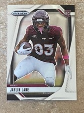 2025 PRIZM Draft Picks  Jaylin Lane  WR - Virginia Tech /  Commanders -  #147