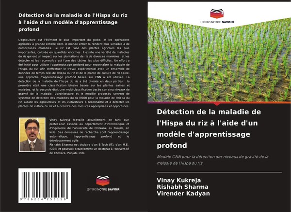Vinay Kukreja (U. A.) | DéTection De La Maladie De L'hispa Du Riz à L'aide...-image
