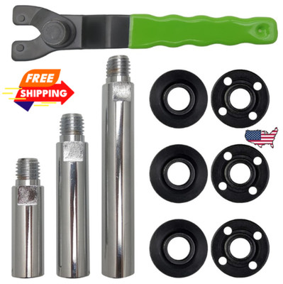5/8-11 Angle Grinder Extension Shaft Connecting Rod with Grinder Adjustable