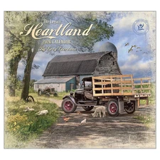Legacy Publishing Group,  Heartland by Greg Giordano 2026 Wall Calendar, 13.38''