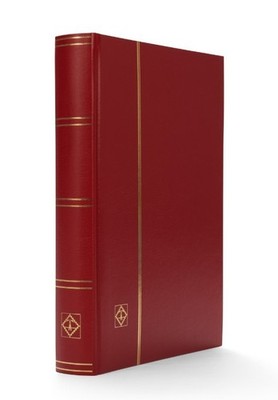 Leuchtturm - Einsteckbuch BASIC - 64 schwarze Seiten - ROT - NEU