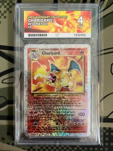 Charizard 3/110 ACE graded card