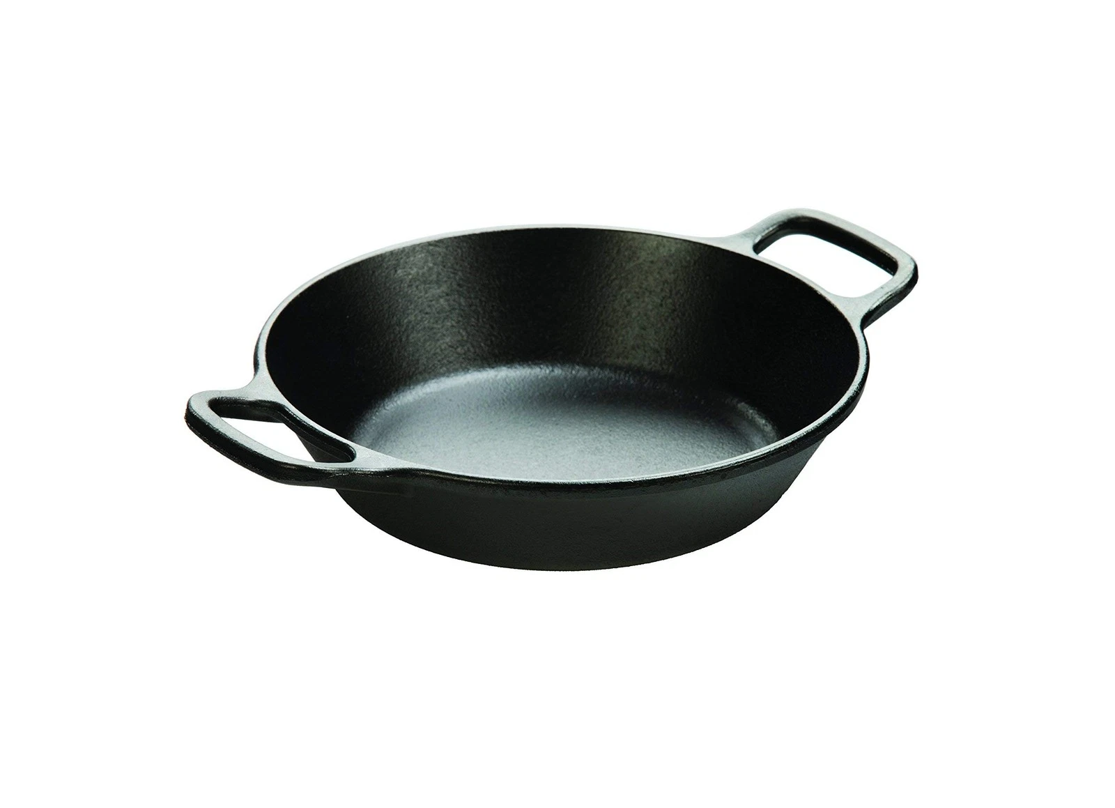 Lodge Seasoned Cast Iron Dual Handle Pan 8 Inch - 8 Inch, Black