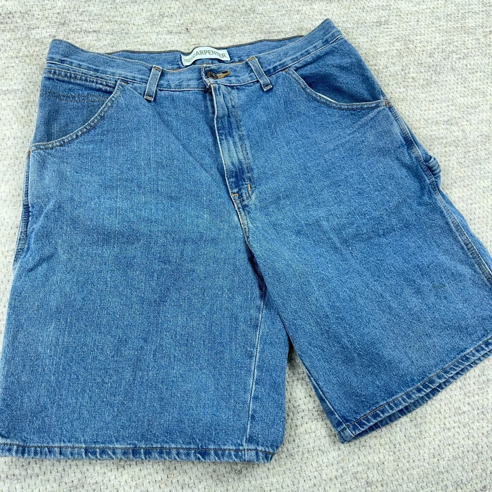 Vintage Y2K Faded Glory Shorts Men 34 Carpenter Jorts Baggy Skate Work Wear B53* - Image 3 of 4