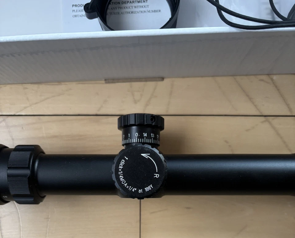 Mira para rifle de largo alcance Leatherwood SPG 8-32 X 50MD 30 mm Foto 3 de 4