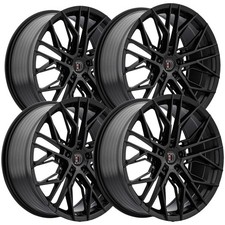 (Set of 4) Defy D05 20x8.5 5x120 +32mm Gloss Black Wheels Rims 20" Inch