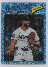2026 Topps Heritage Chrome Light Blue Sparkle Refractor Sandy Alcantara #76 1sl4