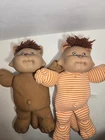 Vintage Koosas Cabbage Patch Kids 1983 Lot Of 2 Cuties
