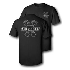 Chevrolet Engine Piston T-shirt Classic Piston Chevy Logo Design Chevrolet Engine Piston T-shirt Classic Piston Chevy Logo Design