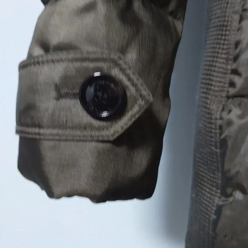 Burberry Khaki Hooded Faux Fur Puffer Coat, Size 36 thumbnail 4