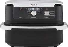 Ninja AF500UK Foodi FlexDrawer 10.4L Dual Air Fryer in Black (Grade A)