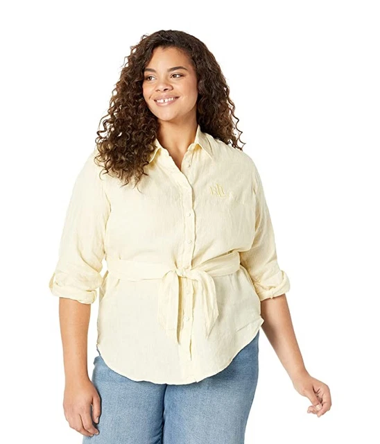 Lauren Ralph Lauren Women's Plus Striped 195934660991 All RT $155.0