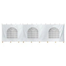 8x30 Window Sidewall for High Peak Canopy Event Tent Wall Outdoor Vinyl Used