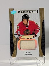 2025 Engrained Icons Relics Sticks #R-DS Denis Savard #/15 Blackhawks