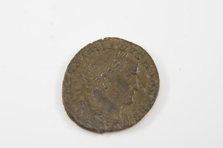 O43V03 Uralte Bronze Münze