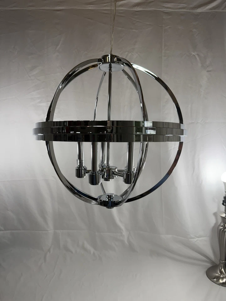 New Artcraft Lighting NEW AC10695CH Five Light Chandelier from Roxbury Collectio - Image 2 of 4