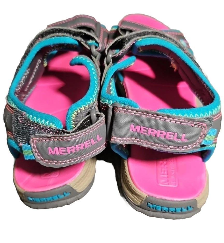 MERRELL Sandali Panther grigio blu rosa taglia US 5 EUR 36