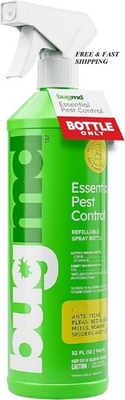 #ad Bugmd Essential Concentrate Use Pest Pure 100% Refillable Spray Bottle 32 Oz $14.63