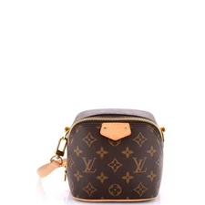 Louis Vuitton Just in Case Shoulder Bag Monogram Coated Canvas