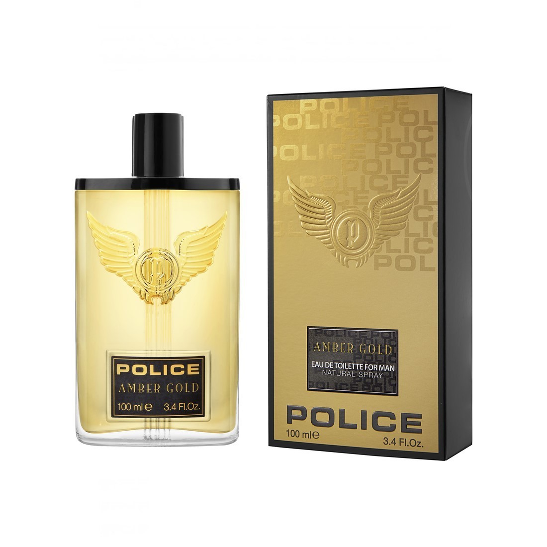 POLICE AMBER GOLD U EDT 100 VAPO - Immagine 2