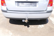 VW Golf 4 Kombi Avant Stoßstange hinten Heckstoßstange Stoßfänger silber LA7W