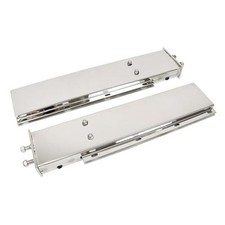 1 Pair 30 2 1/2 Bolt Spacing Stainless Steel Chrome Mud Flap Hanger with