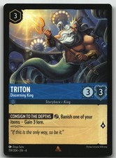 Triton - Discerning King Rare Ursula's Return 159/204 NM