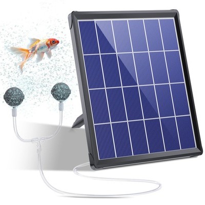 Biling Teichbelüfter solarbetrieben, 2,5W Luftpumpe für Außenbereich 2,5W 