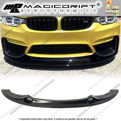 For BMW F80 M3 F82 F83 M4 MTC Style Front Bumper Lower Chin Lip Polyurethane GTS