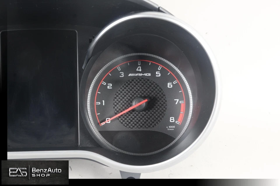2015 梅赛德斯 W205 C63 S AMG 仪器速度计集群 2059006618 原始设备制造商 138k — 第 4/4 张图片