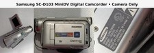 Vintage 2004 Samsung SC-D103 MiniDV Digital Camcorder Camera Only Tested