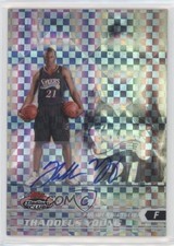 2007-08 Topps Stadium Club NBA X-Fractor Rookie Thaddeus Young #112 Auto RC 18py