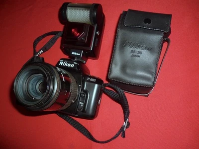 Nikon F-601 Flash Nikon SSNeuf+ Objectif AF Nikkor 35-105MM+Flash Nikon SB-20 - Photo 1/4