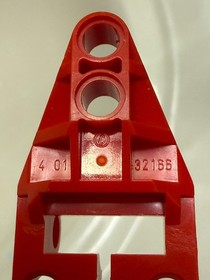 HARD TO FIND LEGO Bionicle 10023 Master Builder RED Gearbox Half Throwbots  (2)