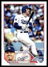 Freddie Freeman 2023 Topps #200 Los Angeles Dodgers FREE SHIPPING AutographDen