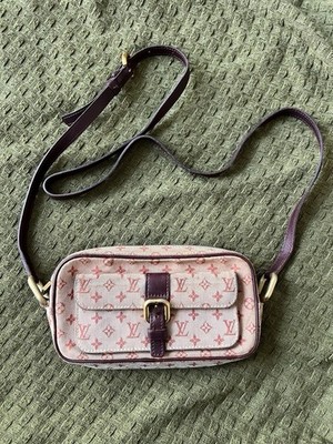 Louis Vuitton Mini Lin Monogram Juliette mm Shoulder Crossbody Bag Vintage