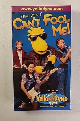 Yello Dyno's Can't Fool ME! Avoid Stranger Safety (2001, VHS) Brand New 