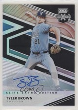 2020 Panini Elite Extra Edition Signatures Tyler Brown #108 Auto 0x1