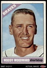 1966 Topps #49 Woody Woodward Braves 3 - VG