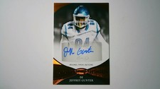 2022 Sage Aspire Bronze Autograph Auto #ASP-JG Jeffrey Gunter