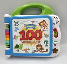 LeapFrog Learning Friends 100 Words Interactive Book Bilingual English  Spanish