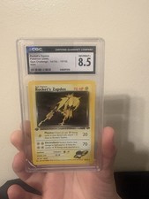CGC 8.5 Rocket's Zapdos 15/132 Gym Challenge 1st Ed Holo Rare 2000 ENG on eBay