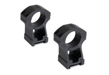 Monstrum High Profile Picatinny Scope Rings with 1 inch diameter, Black