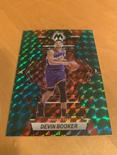 DEVIN BOOKER #30 2022-23 Panini Mosaic Green Prizm Phoenix Suns